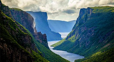 Gros Morne fjords and tablelands